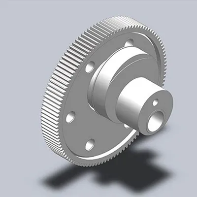 DS2 Eccentric Gear 3D View