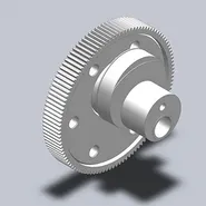 DS2 Eccentric Gear 3D View