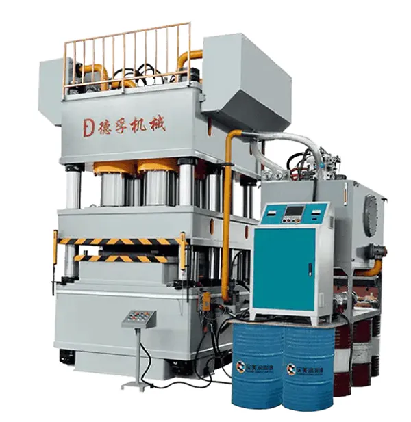Double-Action 8-Column Hydraulic Embossing Press
