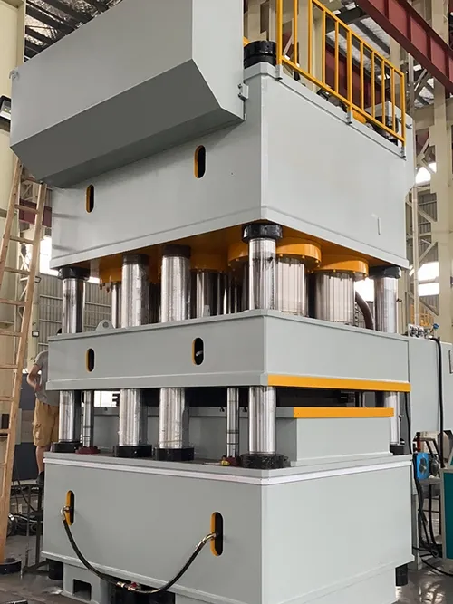 Double-Action 8-Column Hydraulic Embossing Press